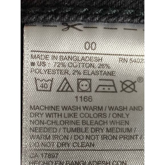 Old Navy Women's Pop Icon Skinny Jeans Black Size‎ 00 Dark Wash Denim - Picture 8 of 10